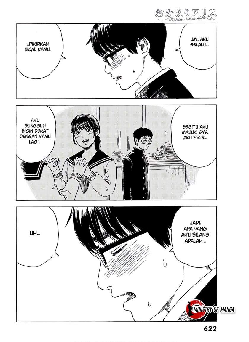 Halaman 21 dari Okaeri Alice Chapter 7