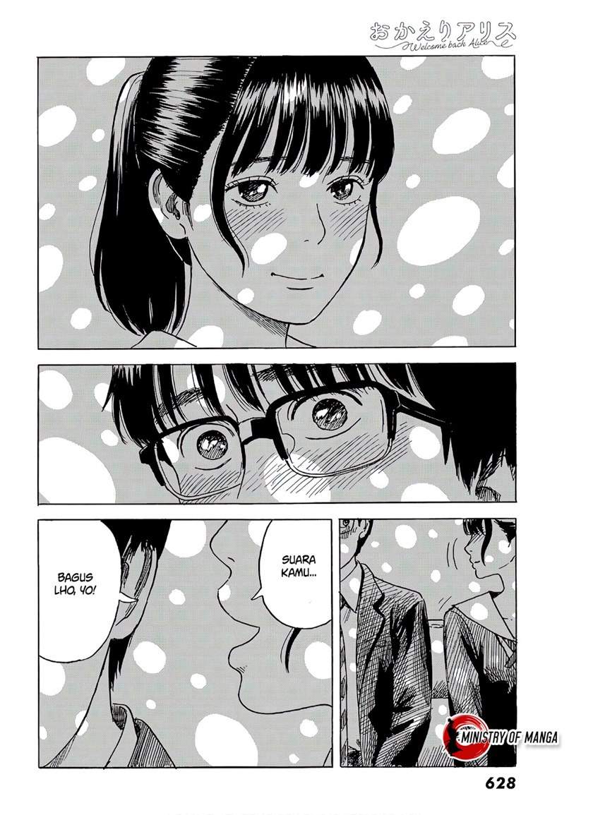 Halaman 27 dari Okaeri Alice Chapter 7