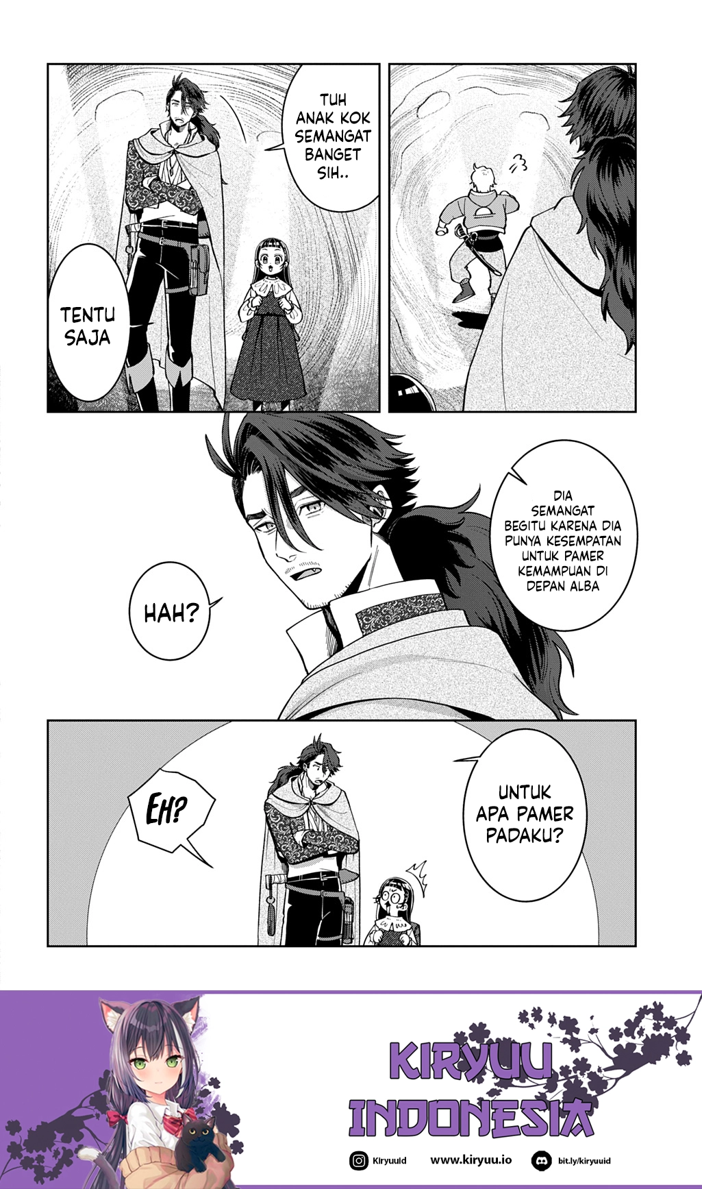 Halaman 16 dari Okami To Randoseru ~Kyu Saishuka To Tensei Musume No Danjon Gohan~ Chapter 4.1