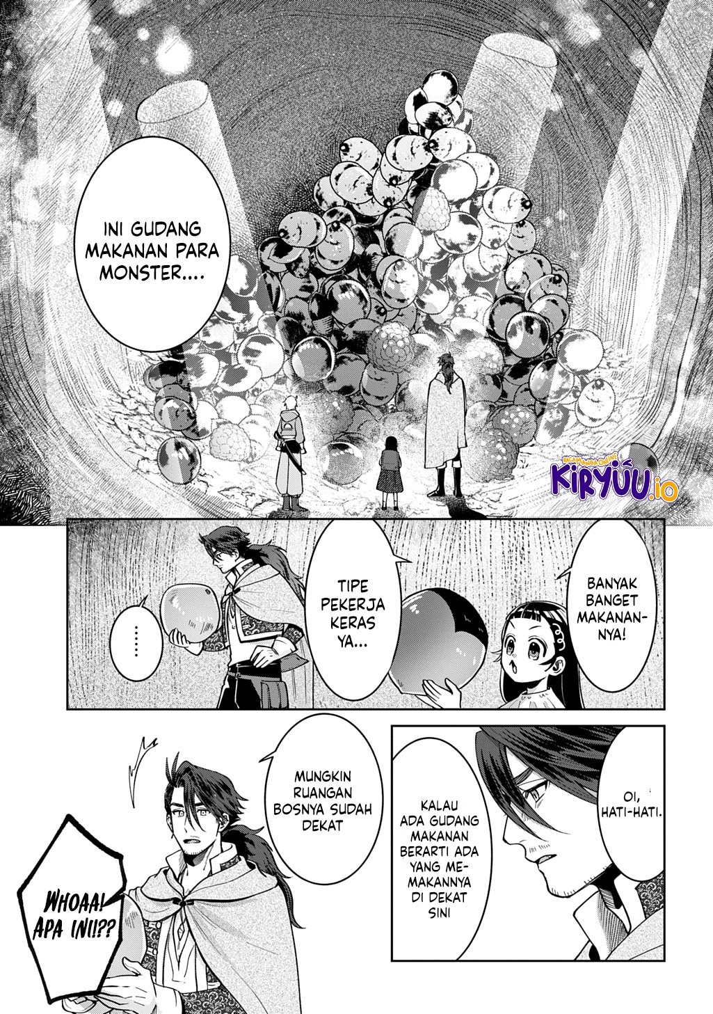 Halaman 19 dari Okami To Randoseru ~Kyu Saishuka To Tensei Musume No Danjon Gohan~ Chapter 4.1