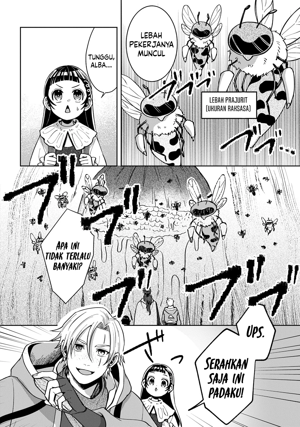 Halaman 22 dari Okami To Randoseru ~Kyu Saishuka To Tensei Musume No Danjon Gohan~ Chapter 4.1