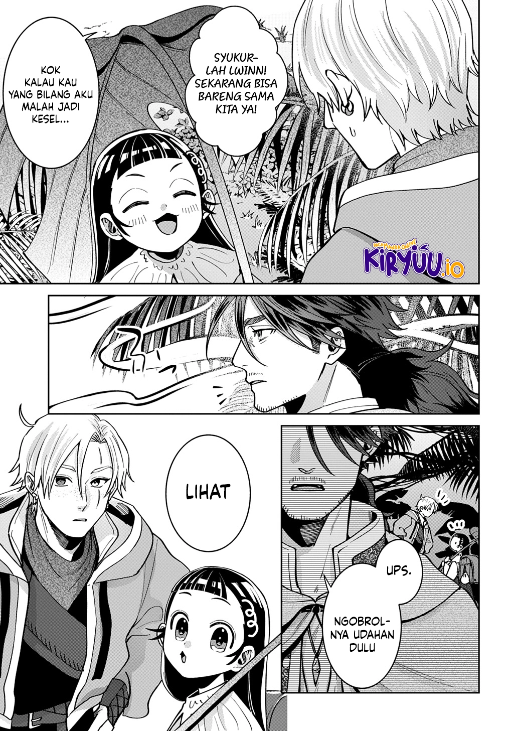 Halaman 9 dari Okami To Randoseru ~Kyu Saishuka To Tensei Musume No Danjon Gohan~ Chapter 4.1
