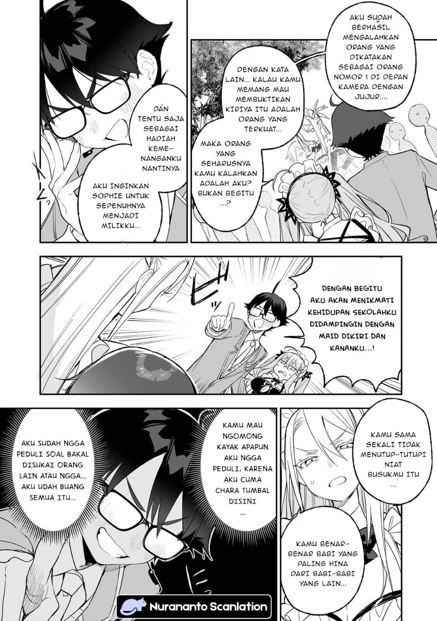 Ore wa Gakuen Zunou Battle no Ensyutsuka! chapter 4.2 halaman 7