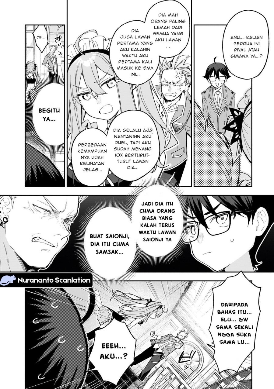 Ore wa Gakuen Zunou Battle no Ensyutsuka! chapter 4.3 halaman 6