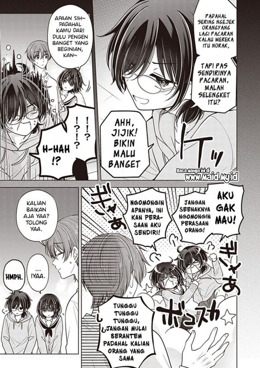 Osananajimi(♂) wo Onnanoko ni Shiteshimatta Hanashi chapter 134 halaman 5