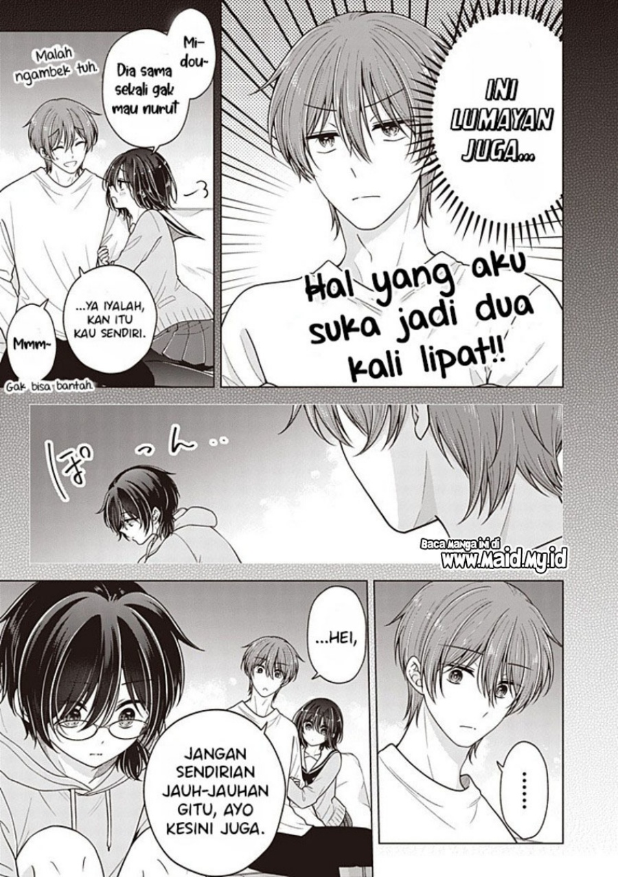 Osananajimi(♂) wo Onnanoko ni Shiteshimatta Hanashi chapter 134 halaman 7