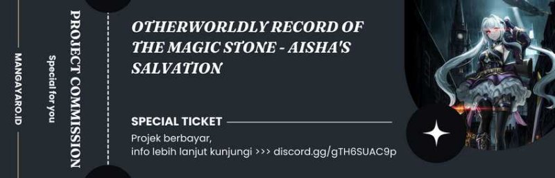 Halaman 1 dari Otherworldly Record of the Magic Stones - Aixia's Salvation Chapter 7
