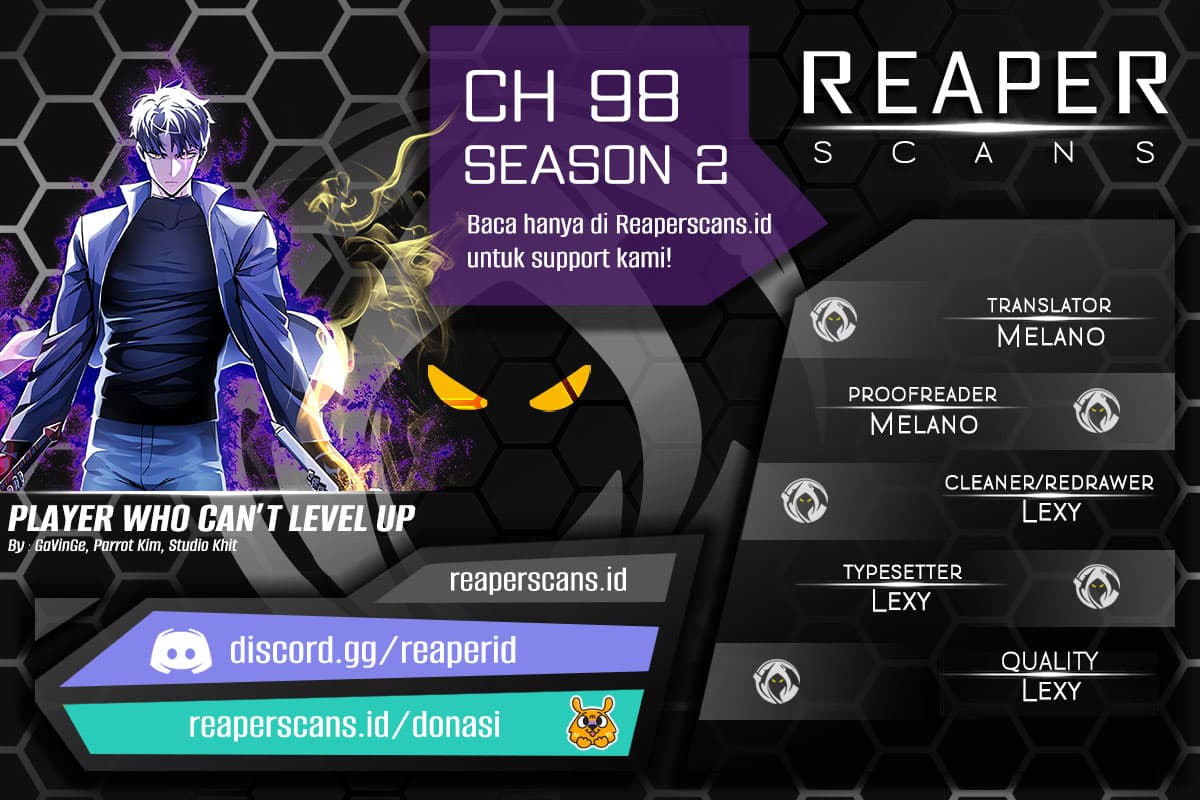 Halaman 1 dari Player Who Can't Level Up Chapter 98