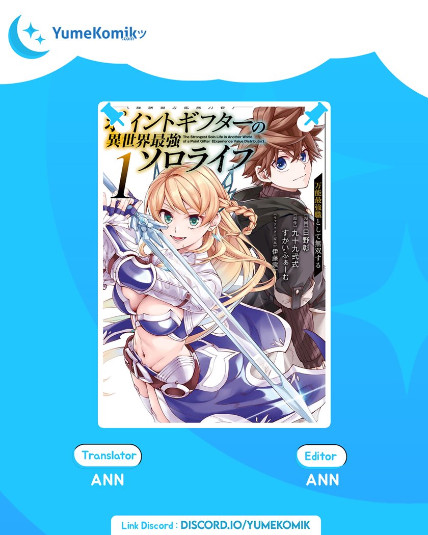 Halaman 1 dari Point Gifter "Keikenchi Bunpai Nouryokusha" no Isekai Saikyou Solo Life Chapter 10