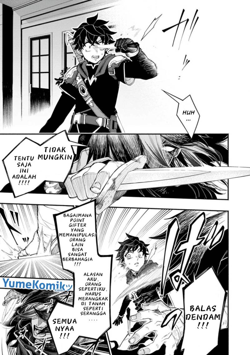 Halaman 18 dari Point Gifter "Keikenchi Bunpai Nouryokusha" no Isekai Saikyou Solo Life Chapter 11