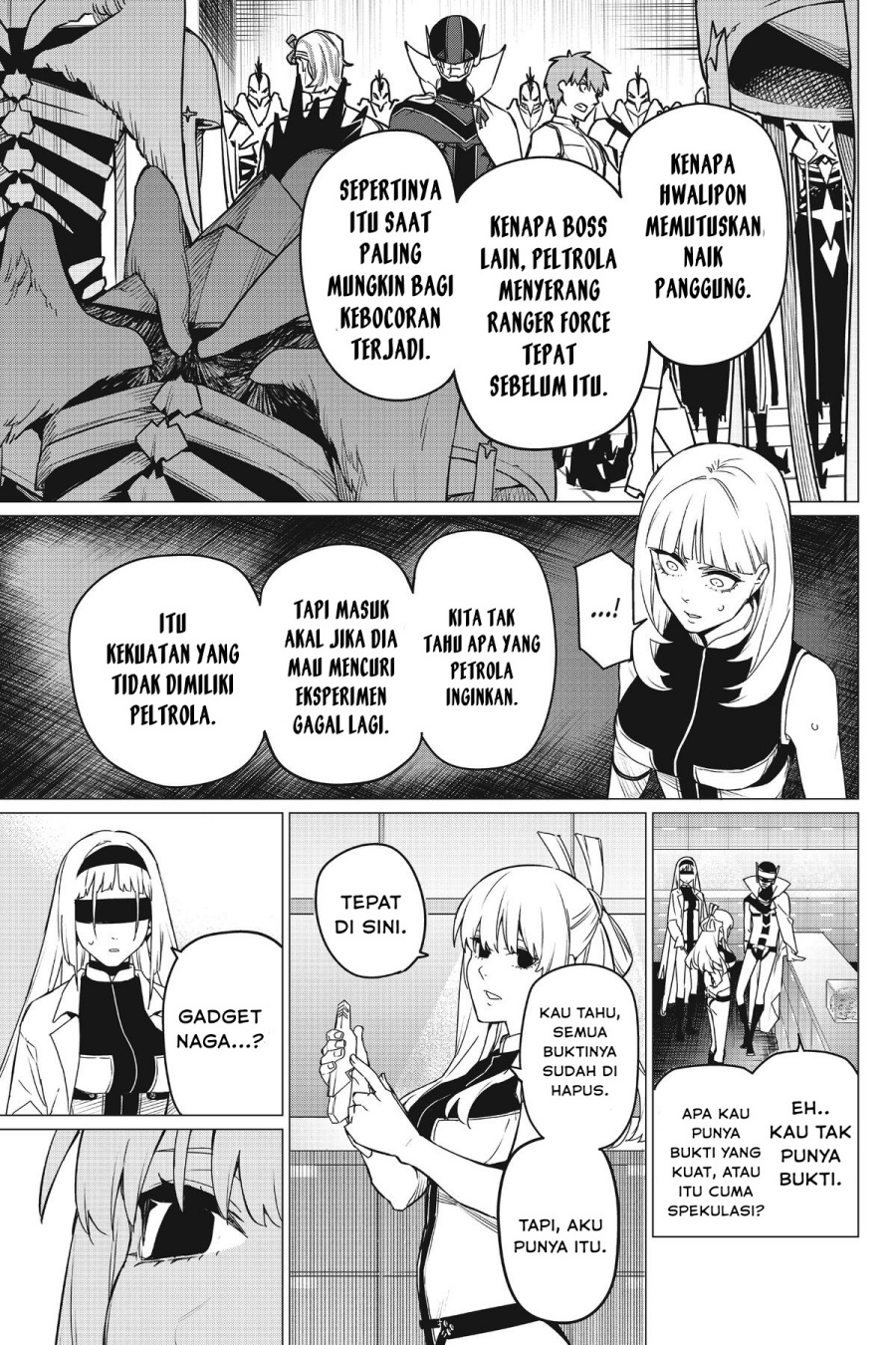 Sentai Daishikkaku chapter 84 halaman 15