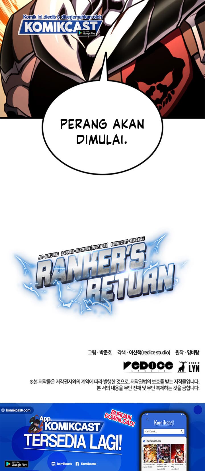 Halaman 67 dari Ranker's Return (2021) Chapter 14