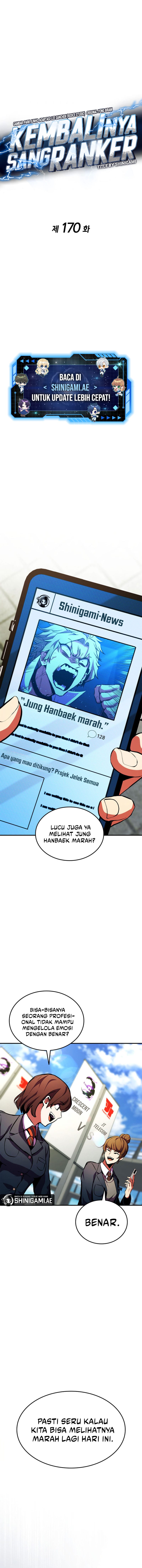 Halaman 9 dari Ranker's Return (2021) Chapter 170
