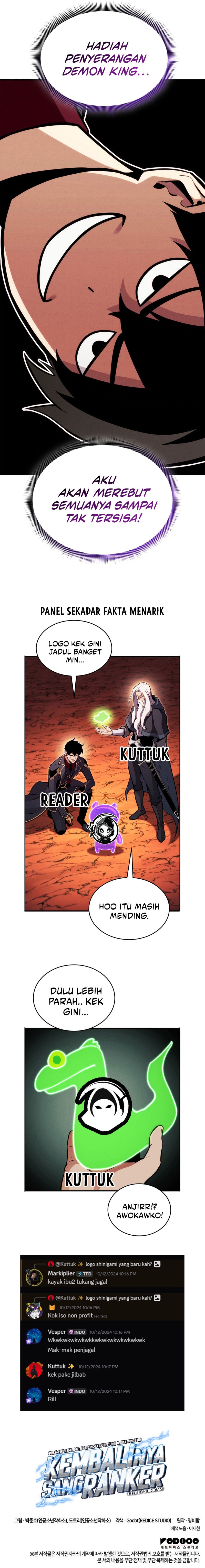 Halaman 22 dari Ranker's Return (2021) Chapter 200