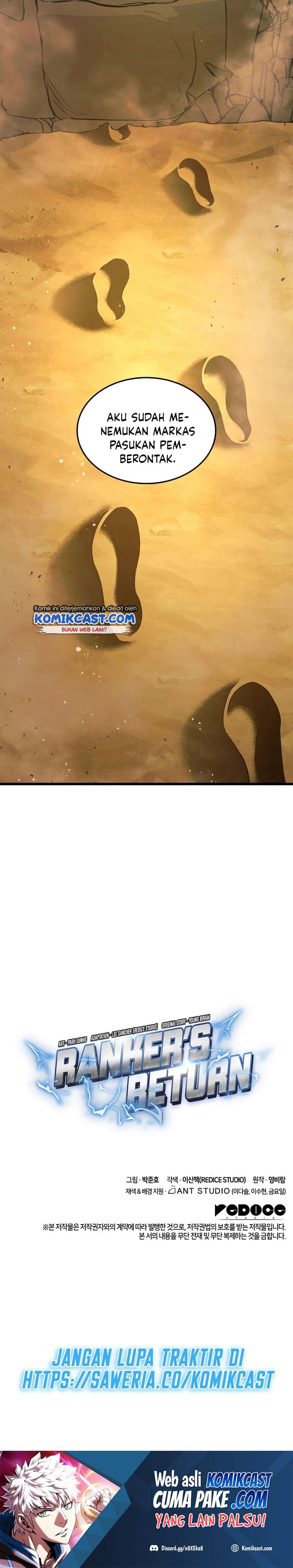 Halaman 34 dari Ranker's Return (2021) Chapter 27