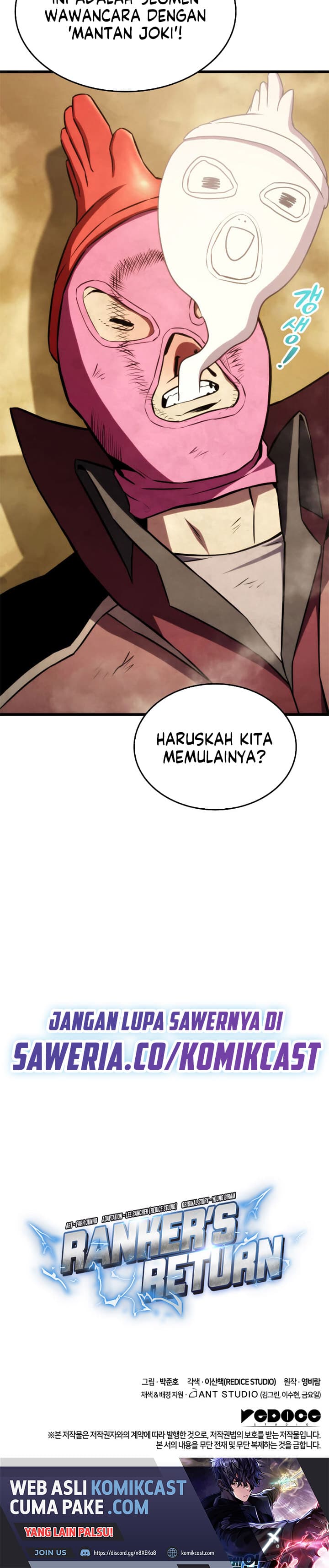 Halaman 40 dari Ranker's Return (2021) Chapter 33