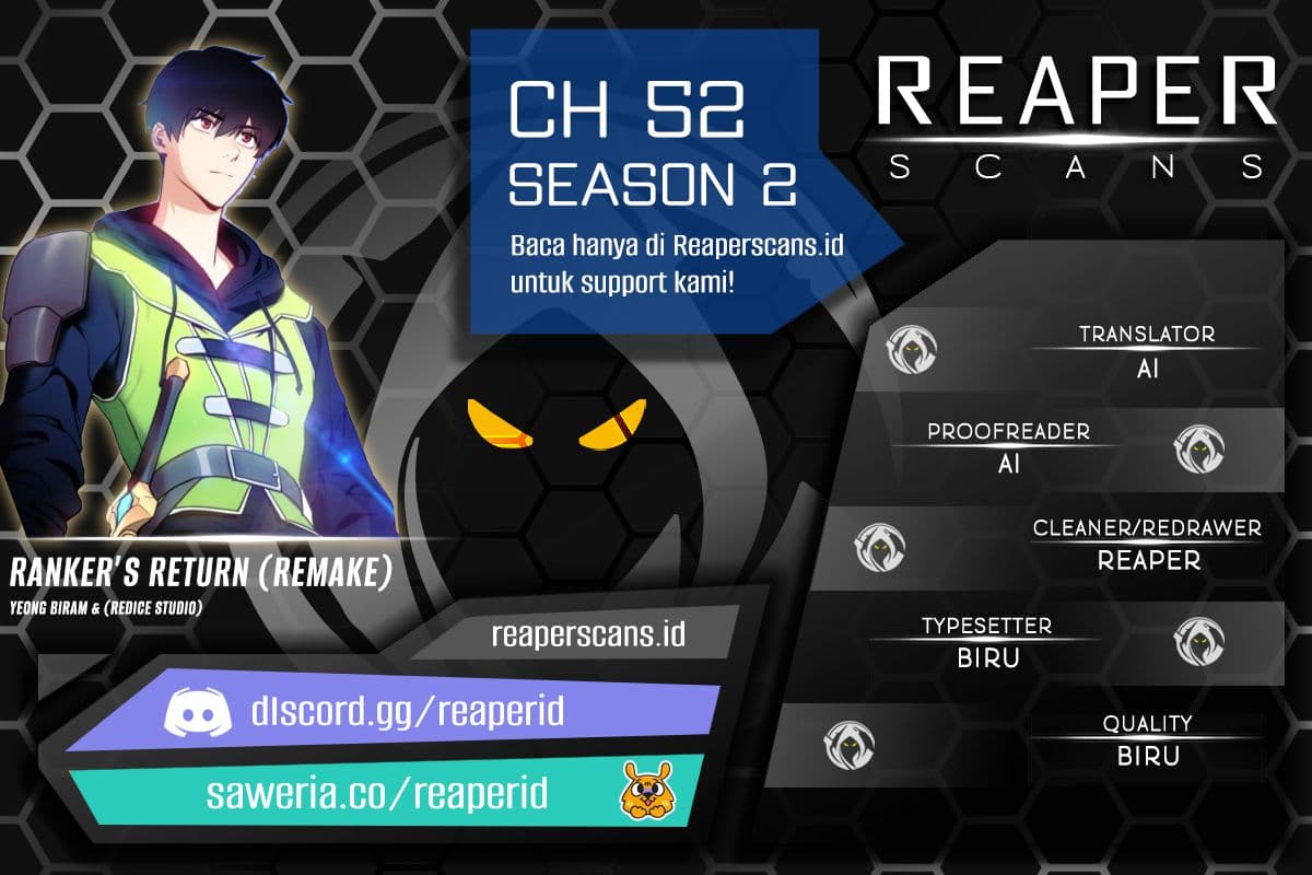Halaman 1 dari Ranker's Return (2021) Chapter 52