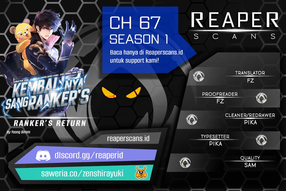 Halaman 1 dari Ranker's Return (2021) Chapter 67