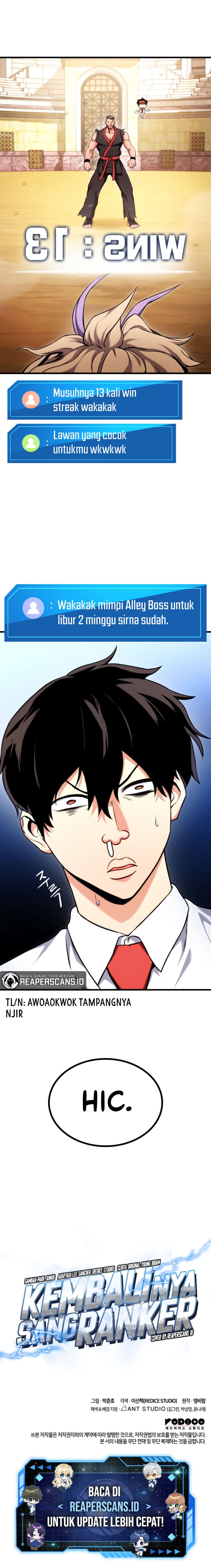 Halaman 17 dari Ranker's Return (2021) Chapter 69