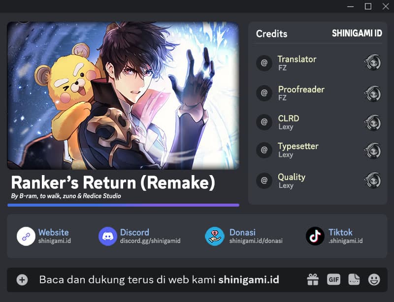 Halaman 1 dari Ranker's Return (2021) Chapter 98