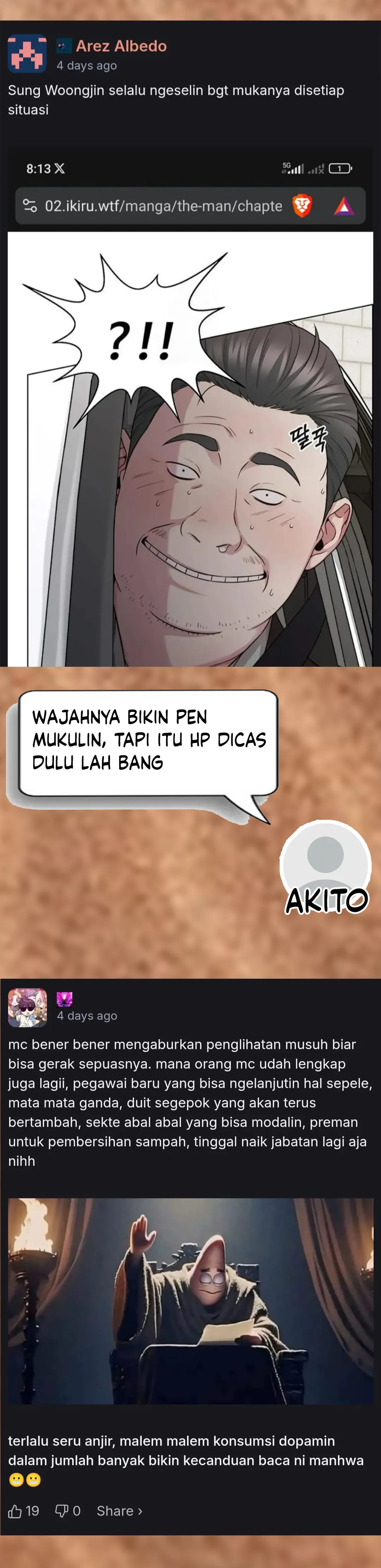 Halaman 50 dari The Man Chapter 241