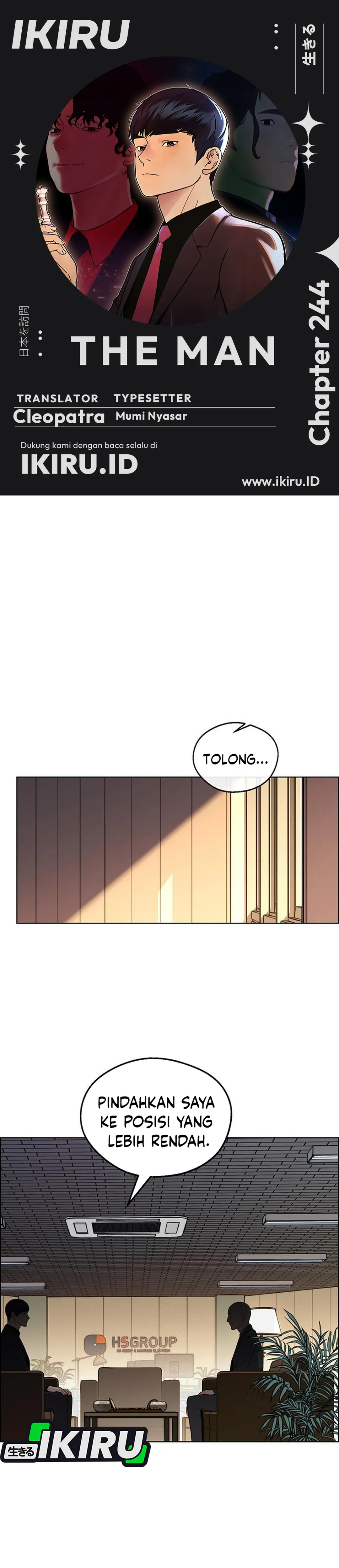 Halaman 1 dari The Man Chapter 244