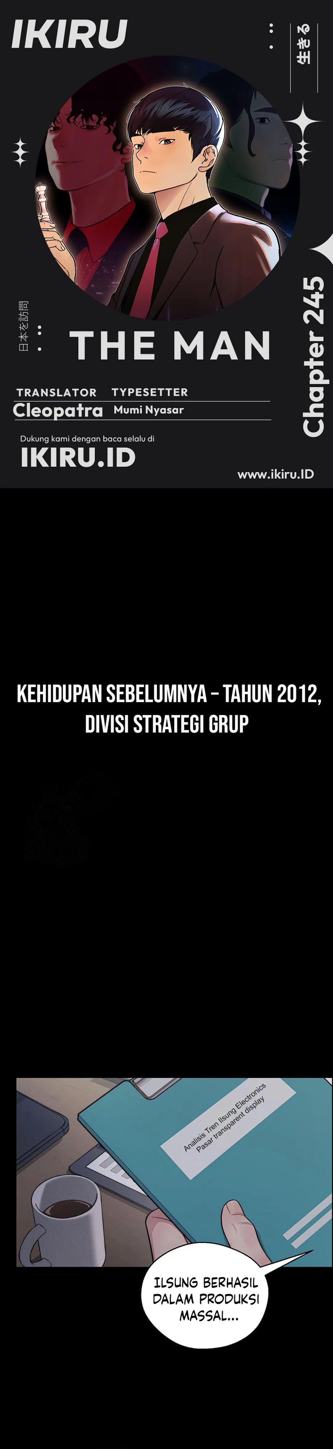Halaman 1 dari The Man Chapter 245