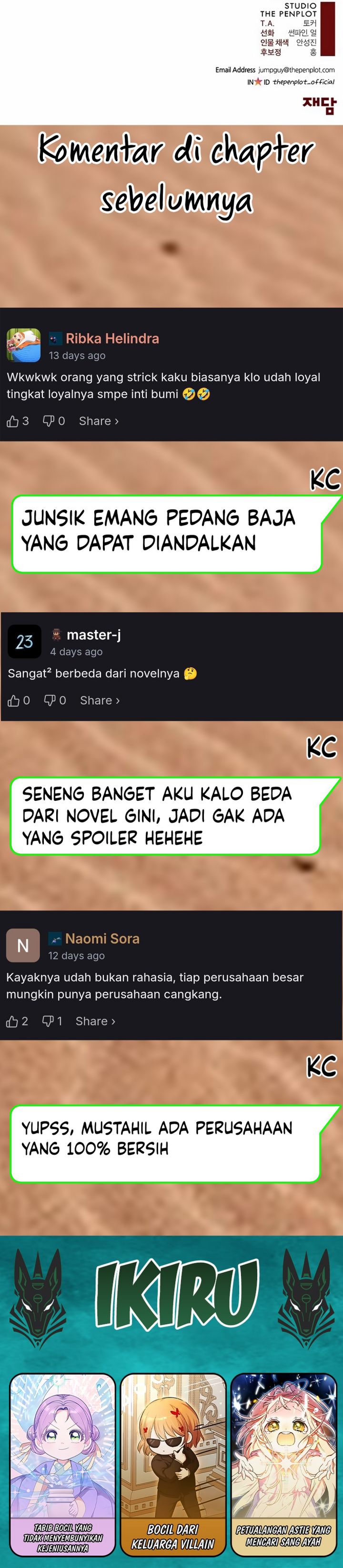 The Man chapter 256 halaman 57