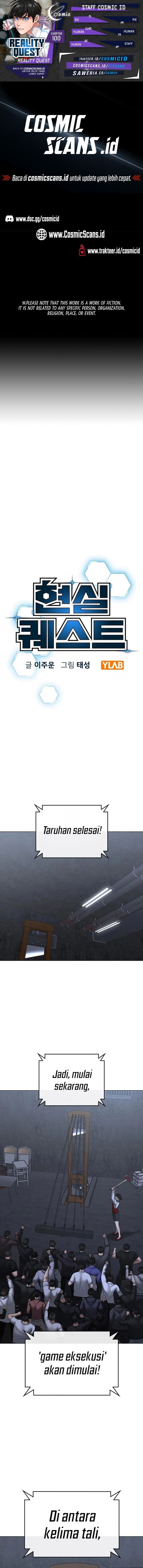 Halaman 1 dari Reality Quest Chapter 100