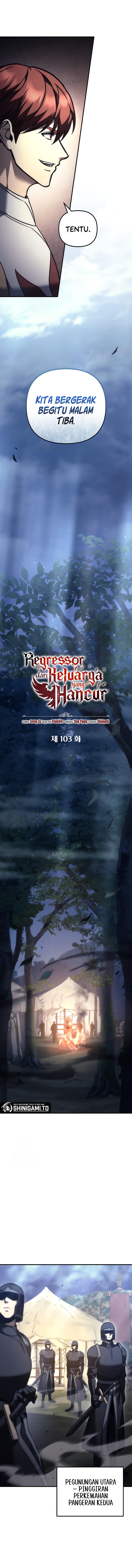 Halaman 14 dari Regressor Of The Fallen Family Chapter 103