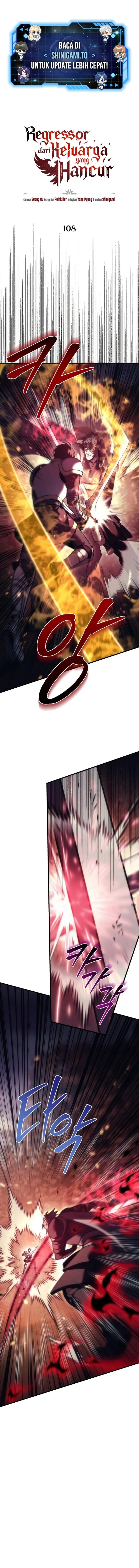Halaman 2 dari Regressor Of The Fallen Family Chapter 108