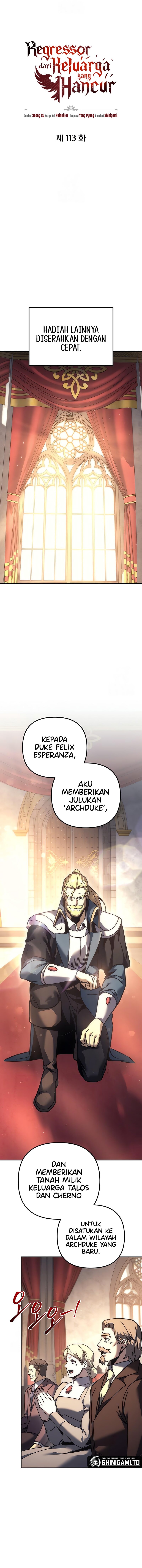 Halaman 9 dari Regressor Of The Fallen Family Chapter 113