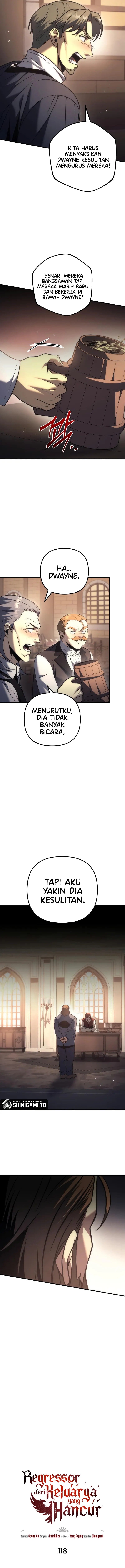 Halaman 6 dari Regressor Of The Fallen Family Chapter 118