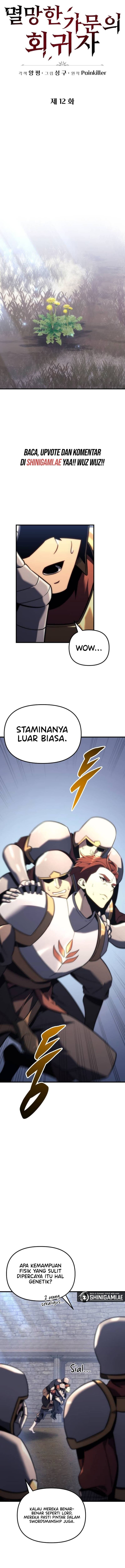 Halaman 6 dari Regressor Of The Fallen Family Chapter 12