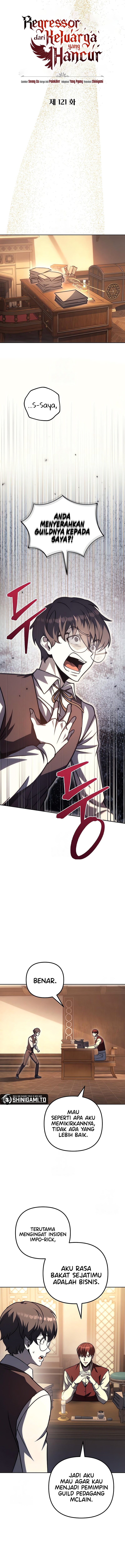 Halaman 3 dari Regressor Of The Fallen Family Chapter 121