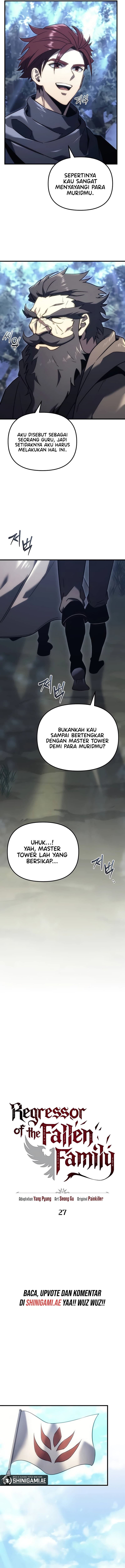 Halaman 6 dari Regressor Of The Fallen Family Chapter 27