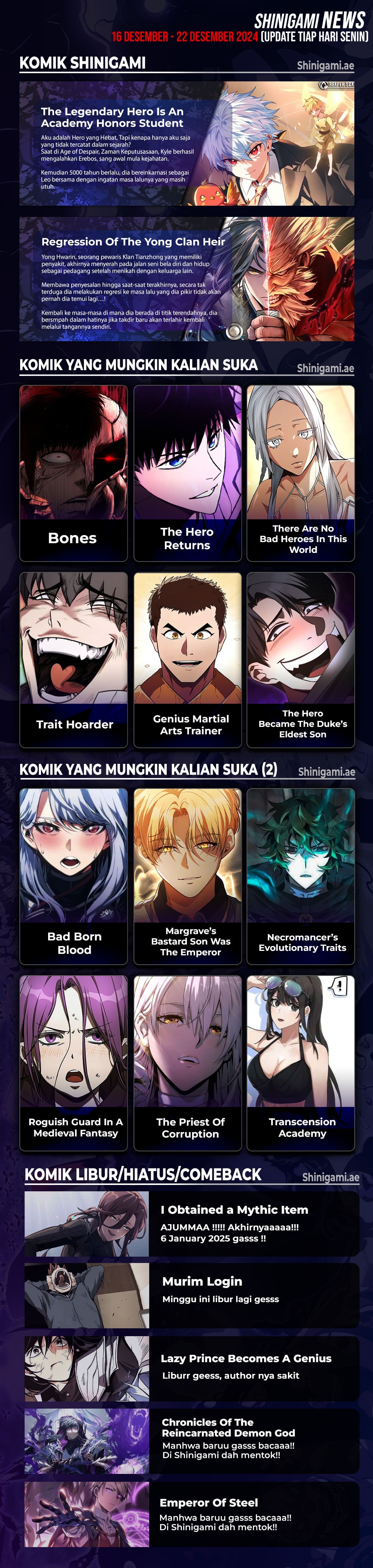 Halaman 27 dari Regressor Of The Fallen Family Chapter 62