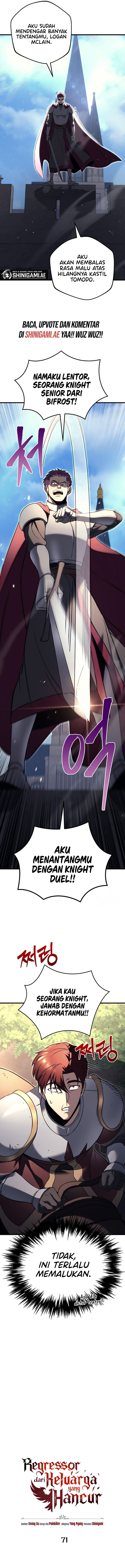 Halaman 11 dari Regressor Of The Fallen Family Chapter 71