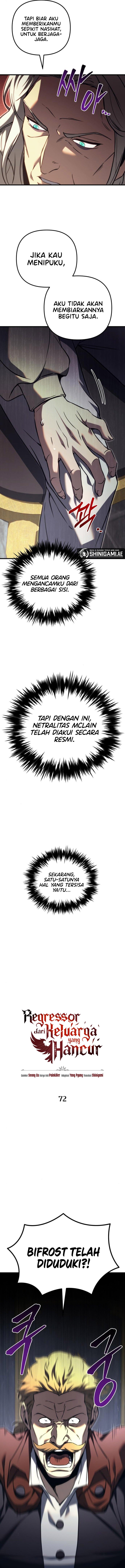 Halaman 13 dari Regressor Of The Fallen Family Chapter 72