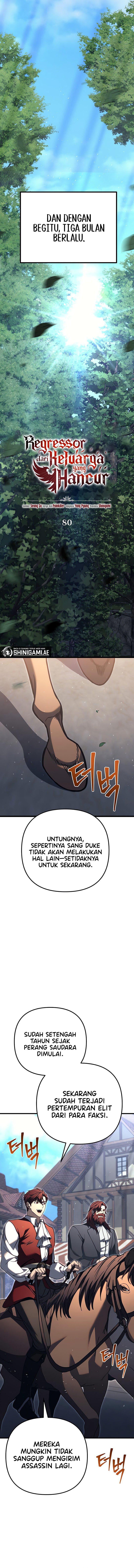 Halaman 5 dari Regressor Of The Fallen Family Chapter 80