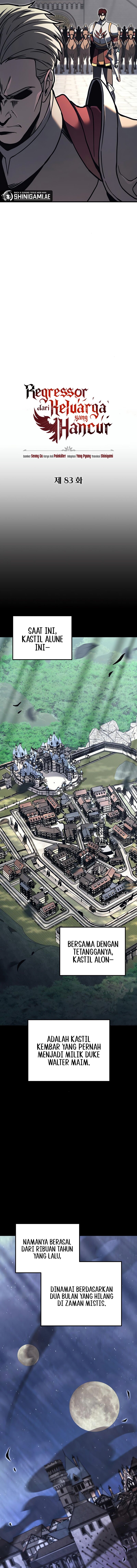 Halaman 10 dari Regressor Of The Fallen Family Chapter 83