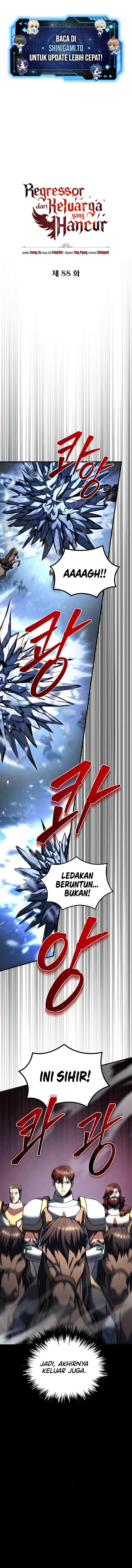 Halaman 2 dari Regressor Of The Fallen Family Chapter 88