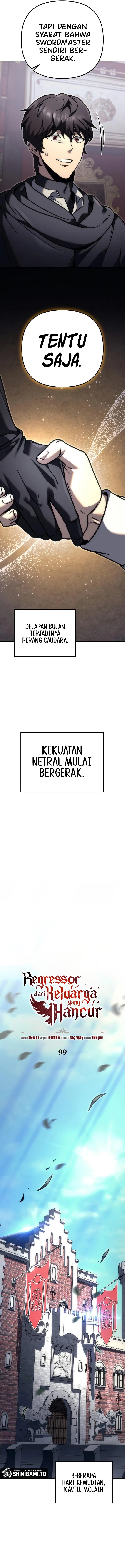 Halaman 11 dari Regressor Of The Fallen Family Chapter 99
