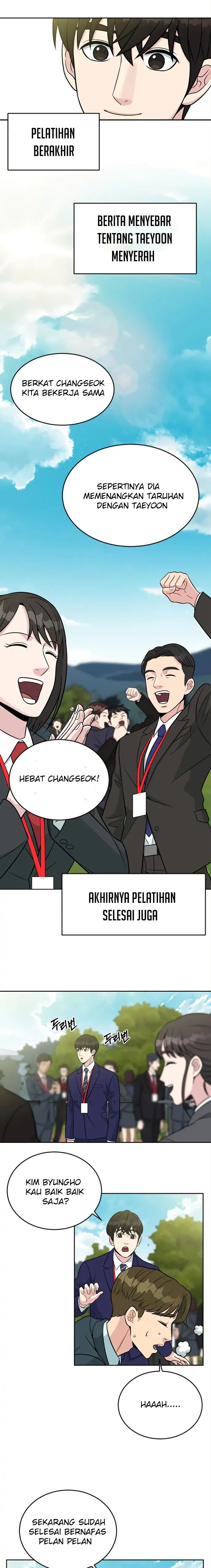 Halaman 10 dari Reincarnated as a New Employee Chapter 10