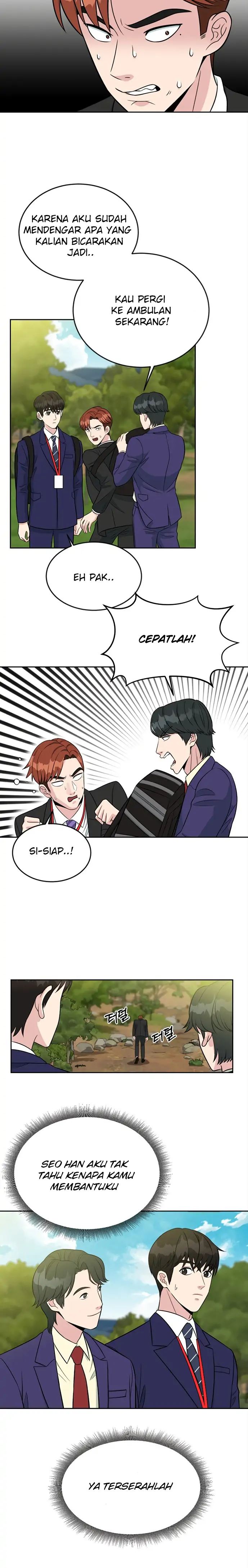 Halaman 9 dari Reincarnated as a New Employee Chapter 10