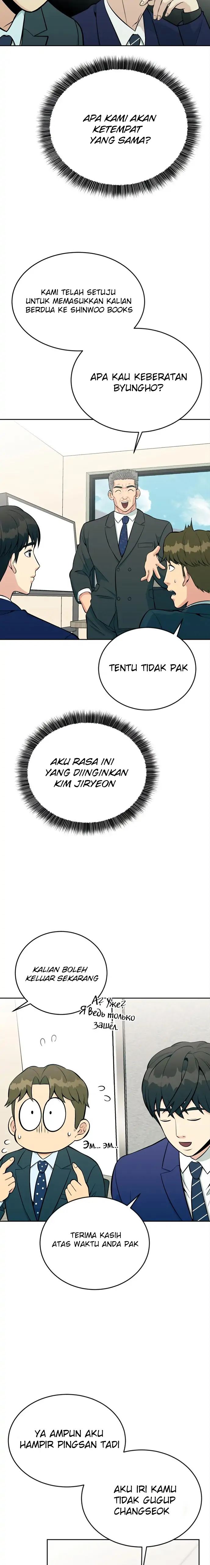Halaman 10 dari Reincarnated as a New Employee Chapter 14