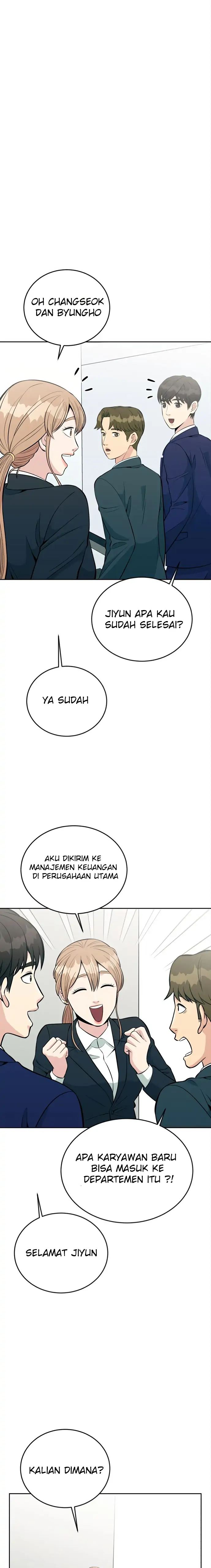 Halaman 14 dari Reincarnated as a New Employee Chapter 14
