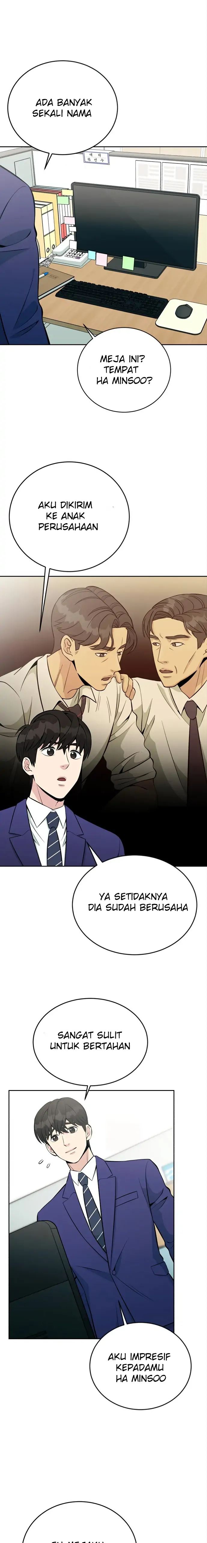 Halaman 25 dari Reincarnated as a New Employee Chapter 14