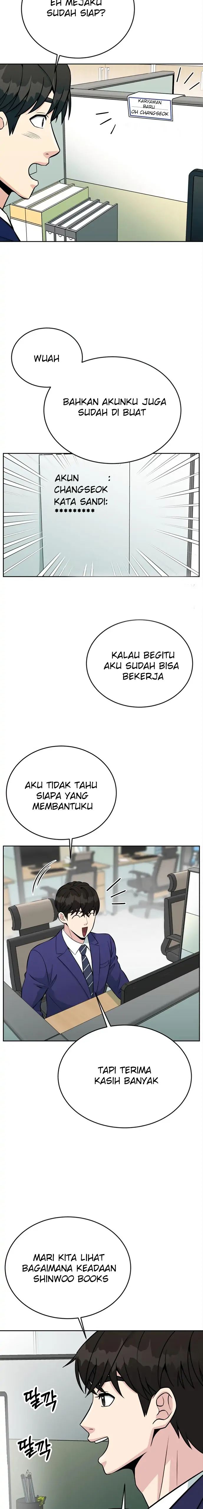 Halaman 26 dari Reincarnated as a New Employee Chapter 14