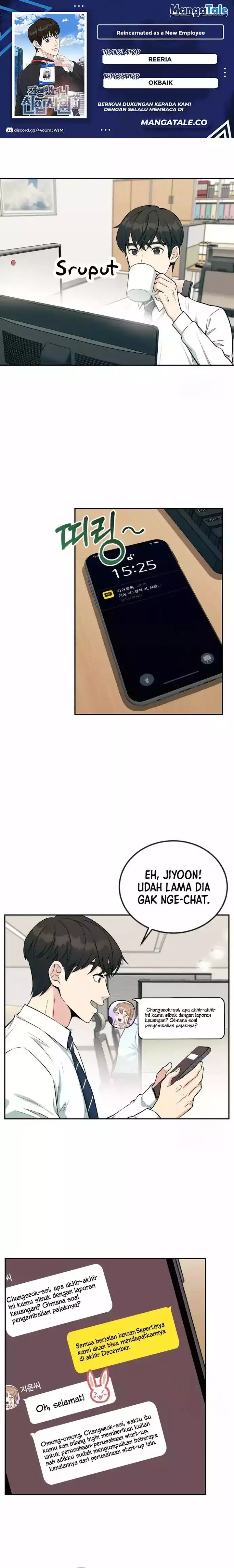 Halaman 1 dari Reincarnated as a New Employee Chapter 32